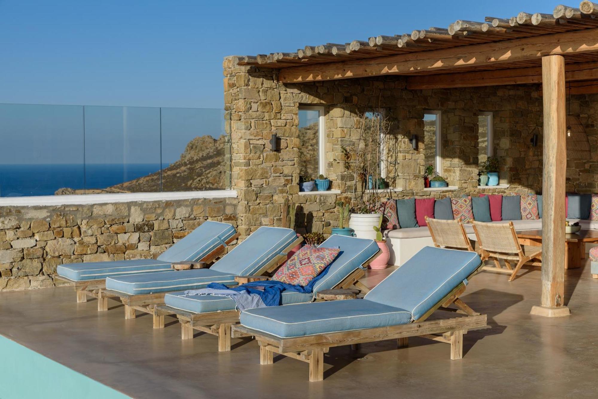 Villa Joy - Sunset Sea View Villa Mykonos Town Exterior foto