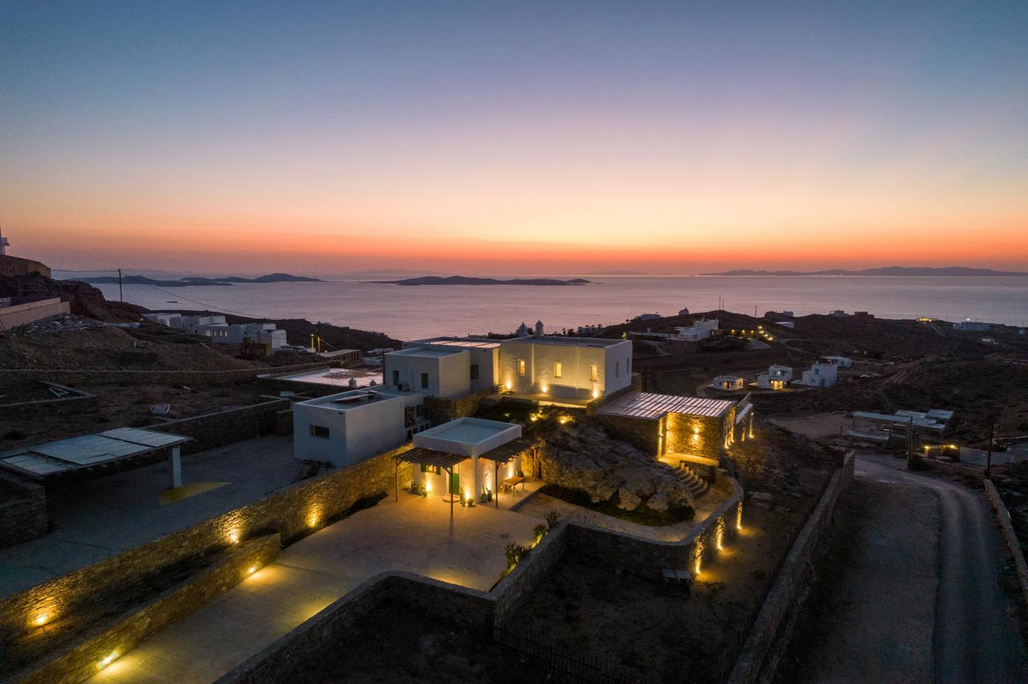 Villa Joy - Sunset Sea View Villa Mykonos Town Exterior foto