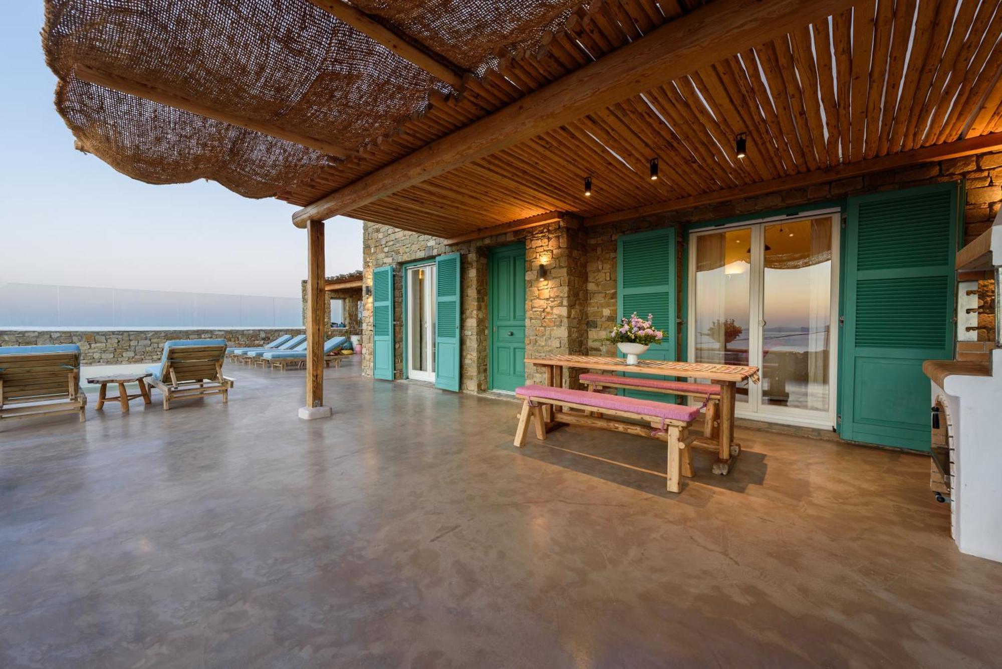 Villa Joy - Sunset Sea View Villa Mykonos Town Exterior foto